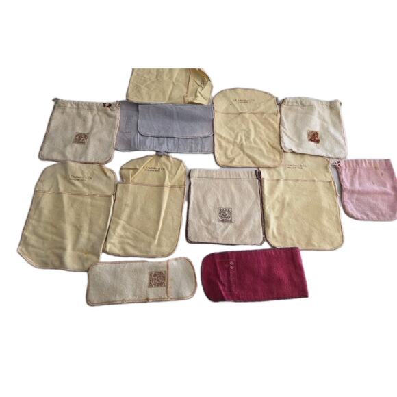 Vintage Anti-Tarnish Pouch For Sterling Silver Lot J.E. Caldwell Welch B.Altman